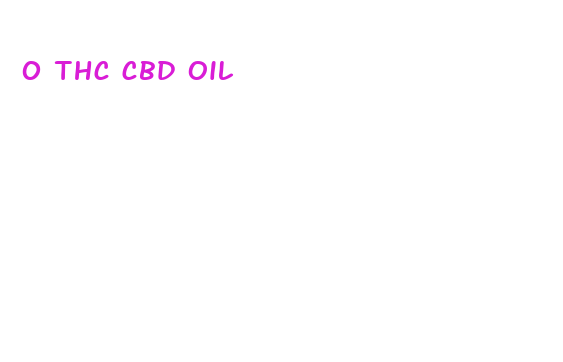 0 thc cbd oil