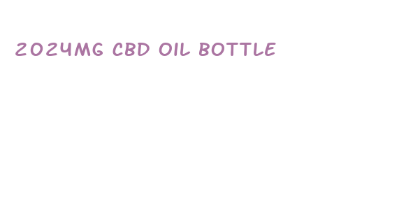 2024mg cbd oil bottle