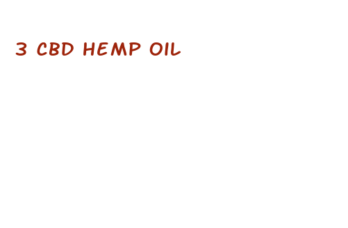 3 cbd hemp oil