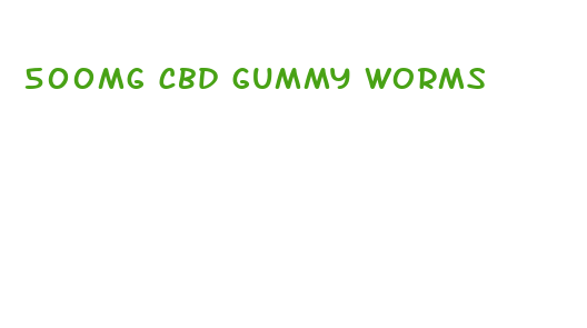 500mg cbd gummy worms