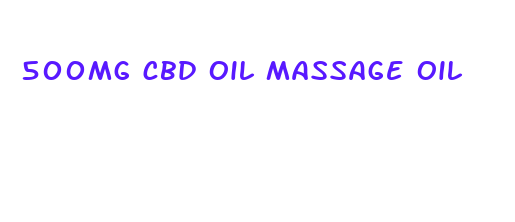 500mg cbd oil massage oil