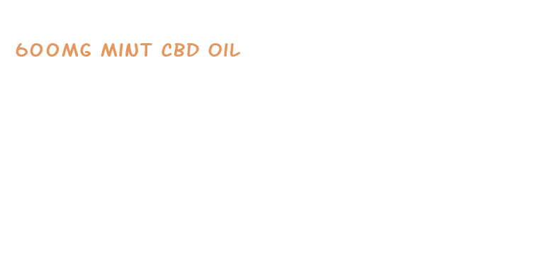 600mg mint cbd oil