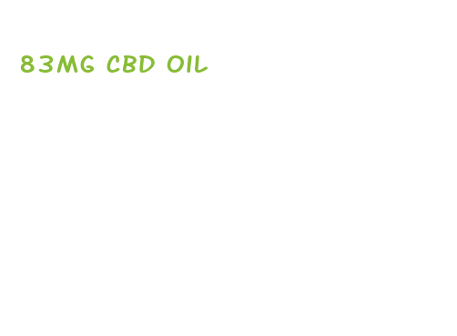 83mg cbd oil