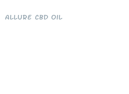 allure cbd oil