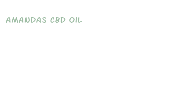 amandas cbd oil