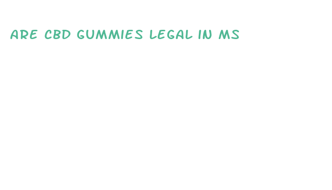 are cbd gummies legal in ms