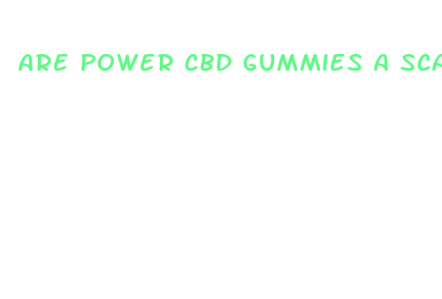 are power cbd gummies a scam