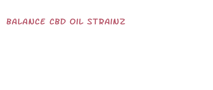 balance cbd oil strainz