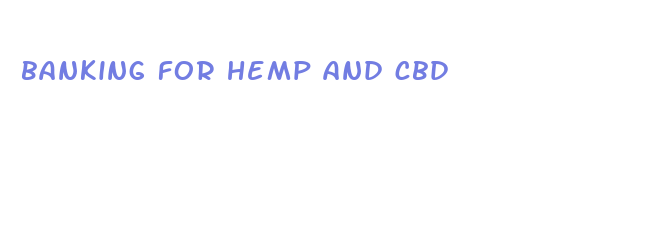 banking for hemp and cbd