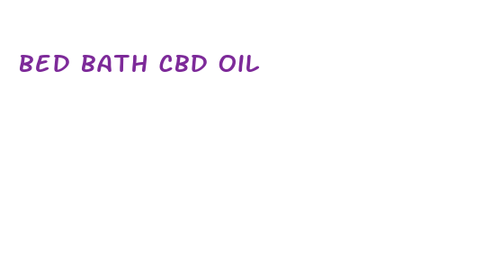 bed bath cbd oil