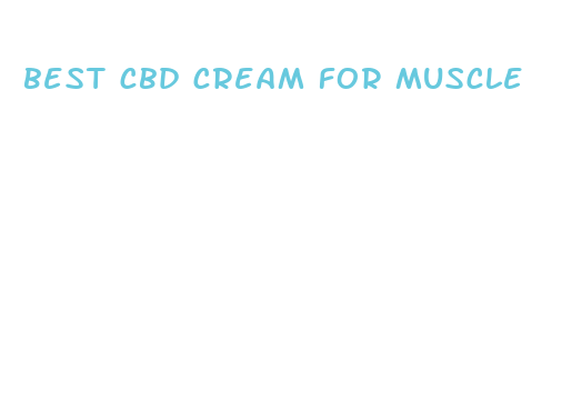 best cbd cream for muscle