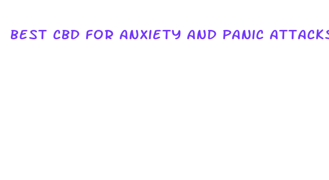 best cbd for anxiety and panic attacks