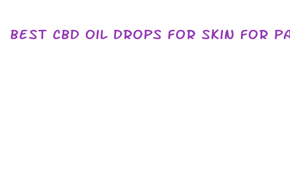 best cbd oil drops for skin for pain 2024