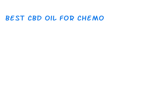 best cbd oil for chemo