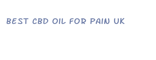 best cbd oil for pain uk