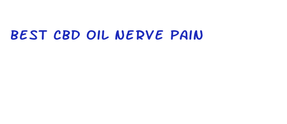 best cbd oil nerve pain