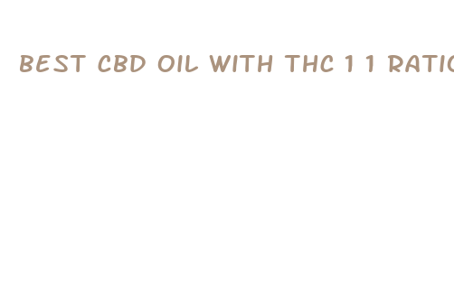 best cbd oil with thc 1 1 ratio for pain