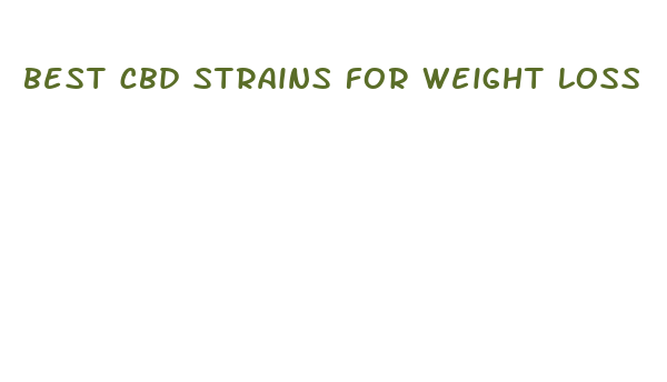 best cbd strains for weight loss