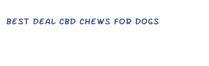 best deal cbd chews for dogs