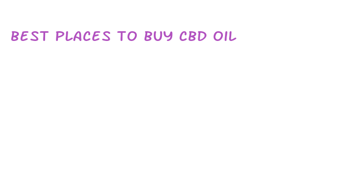 best places to buy cbd oil