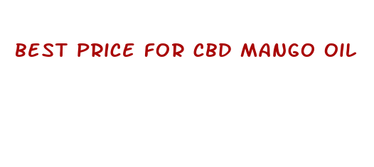 best price for cbd mango oil