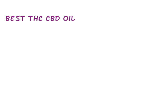 best thc cbd oil