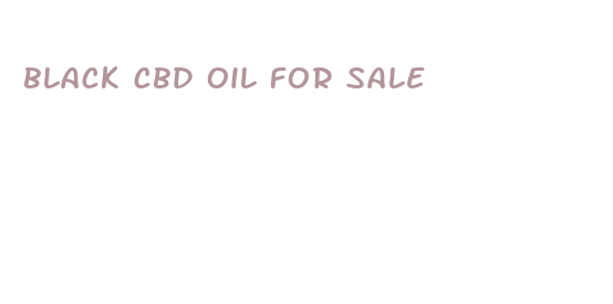 black cbd oil for sale