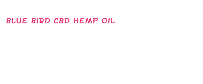 blue bird cbd hemp oil