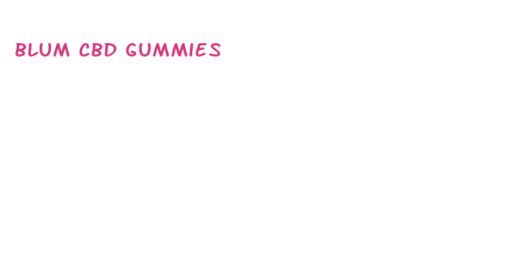 blum cbd gummies