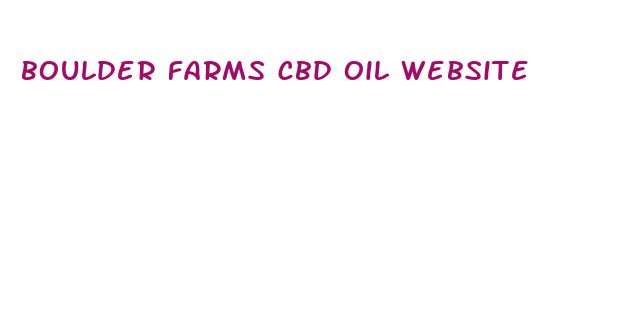 boulder farms cbd oil website