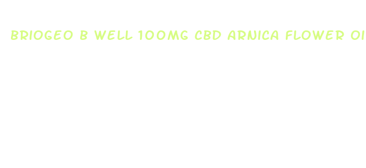 briogeo b well 100mg cbd arnica flower oil