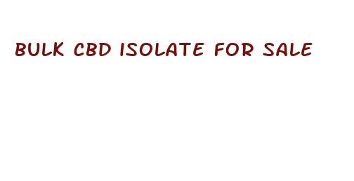 bulk cbd isolate for sale