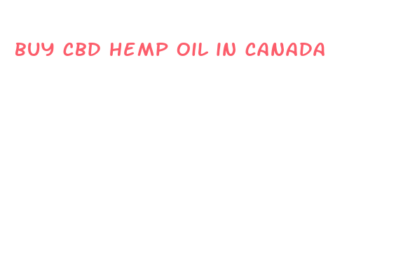 buy cbd hemp oil in canada