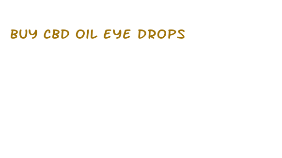 buy cbd oil eye drops