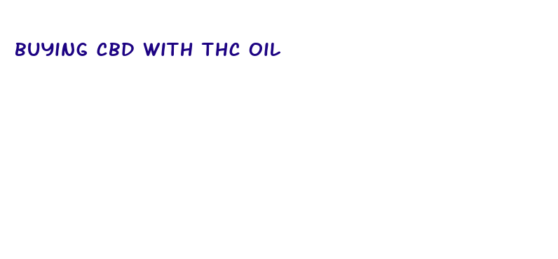 buying cbd with thc oil