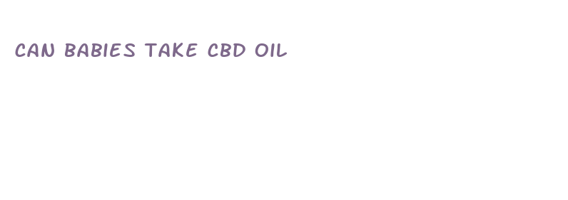 can babies take cbd oil