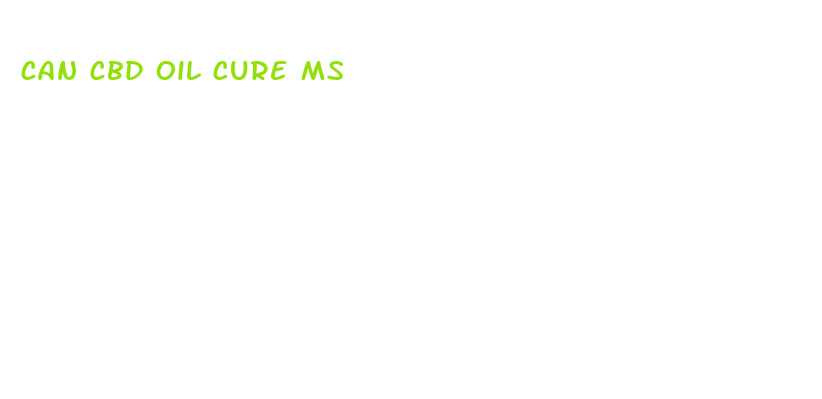 can cbd oil cure ms