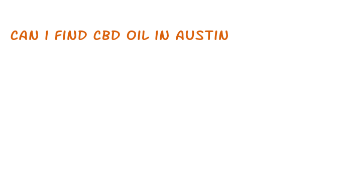 can i find cbd oil in austin