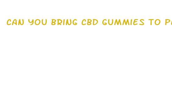 can you bring cbd gummies to peru