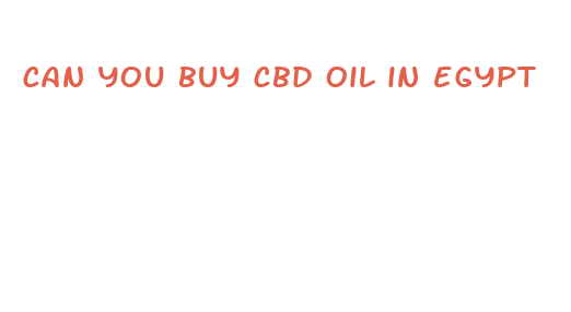 can you buy cbd oil in egypt