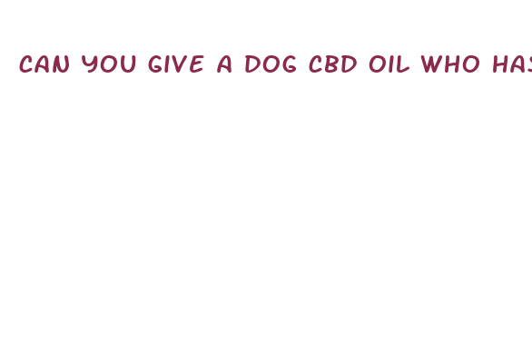 can you give a dog cbd oil who has colitis