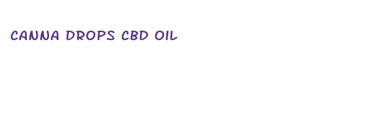 canna drops cbd oil