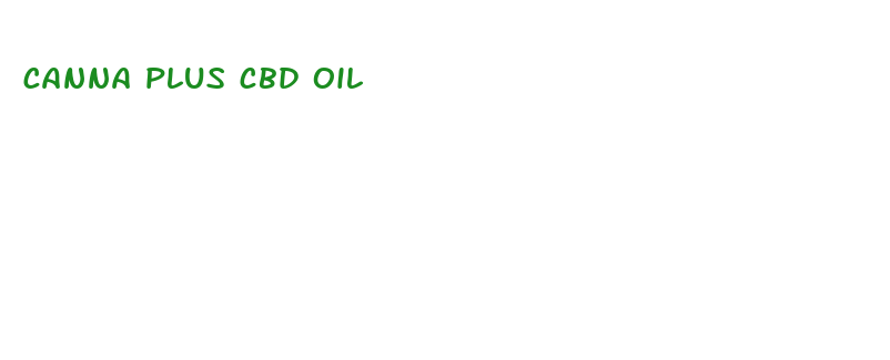 canna plus cbd oil