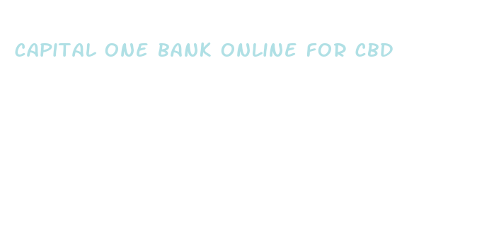 capital one bank online for cbd