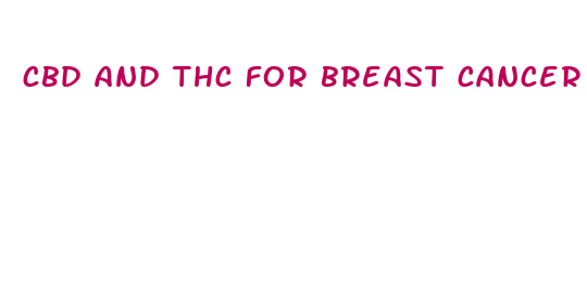 cbd and thc for breast cancer