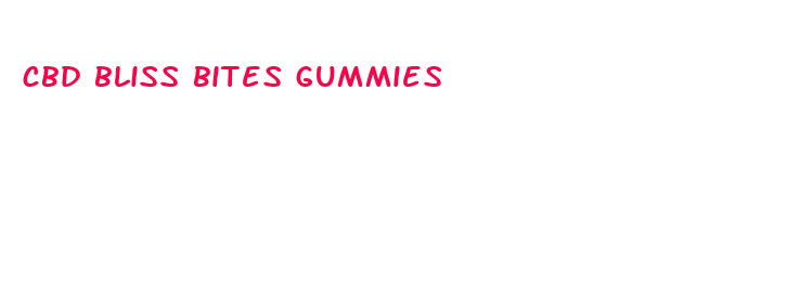 cbd bliss bites gummies