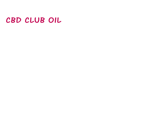 cbd club oil