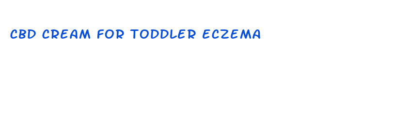 cbd cream for toddler eczema