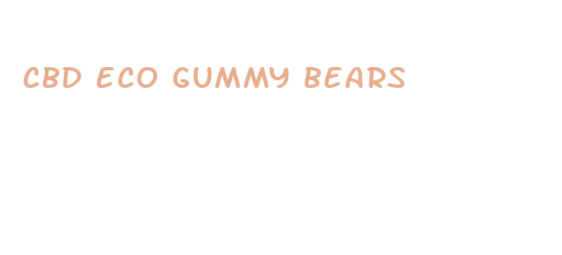 cbd eco gummy bears