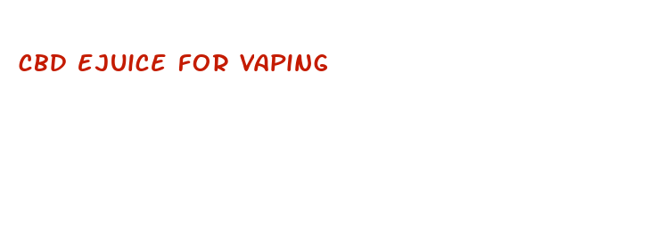 cbd ejuice for vaping